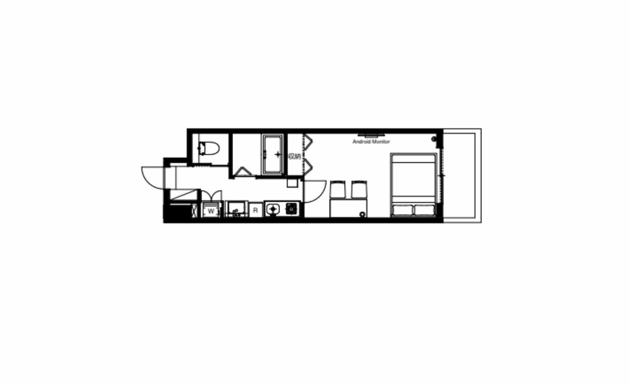 公寓 Maison De Nomura Shimanouchi *